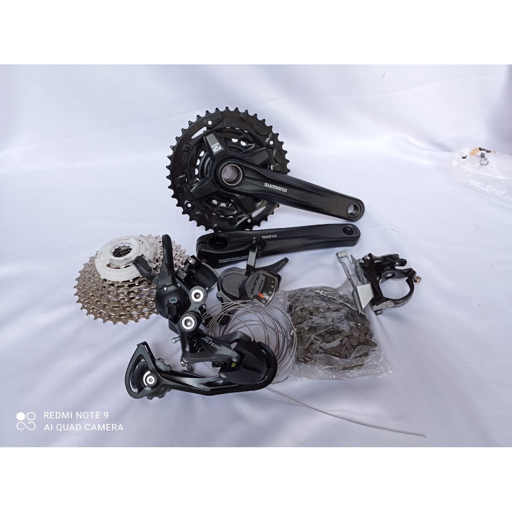 Groupset Shimano ALTUS 3x9speed