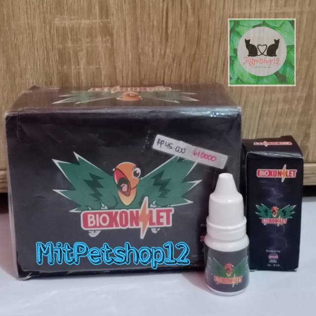 BIO KONSLET EBOD JAYA VITAMIN BURUNG MENINGKATKAN KEGACORAN KECERDASAN