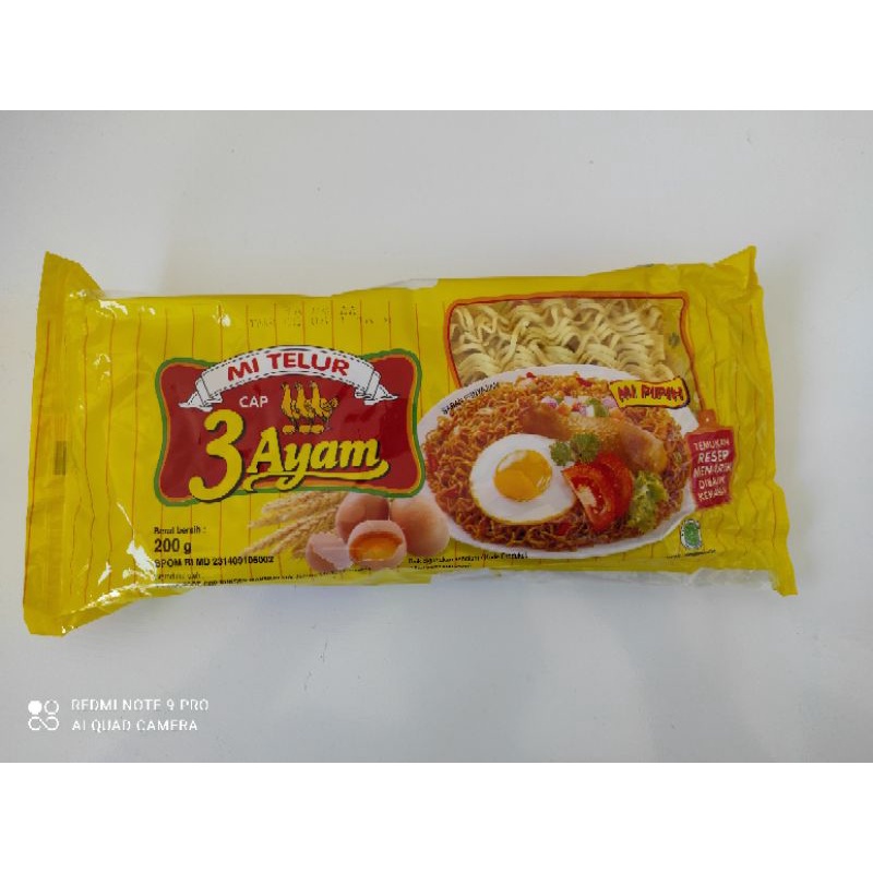

mie telur cap 3 ayam