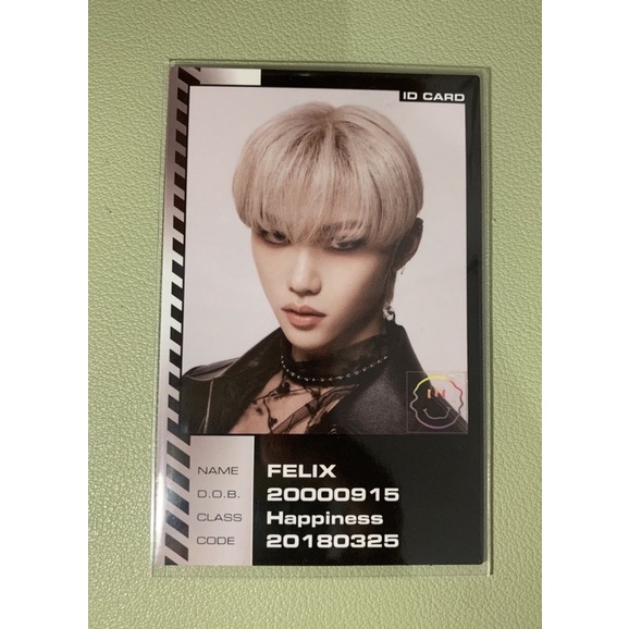 LEE FELIX ID PHOTOCARD ODDINARY