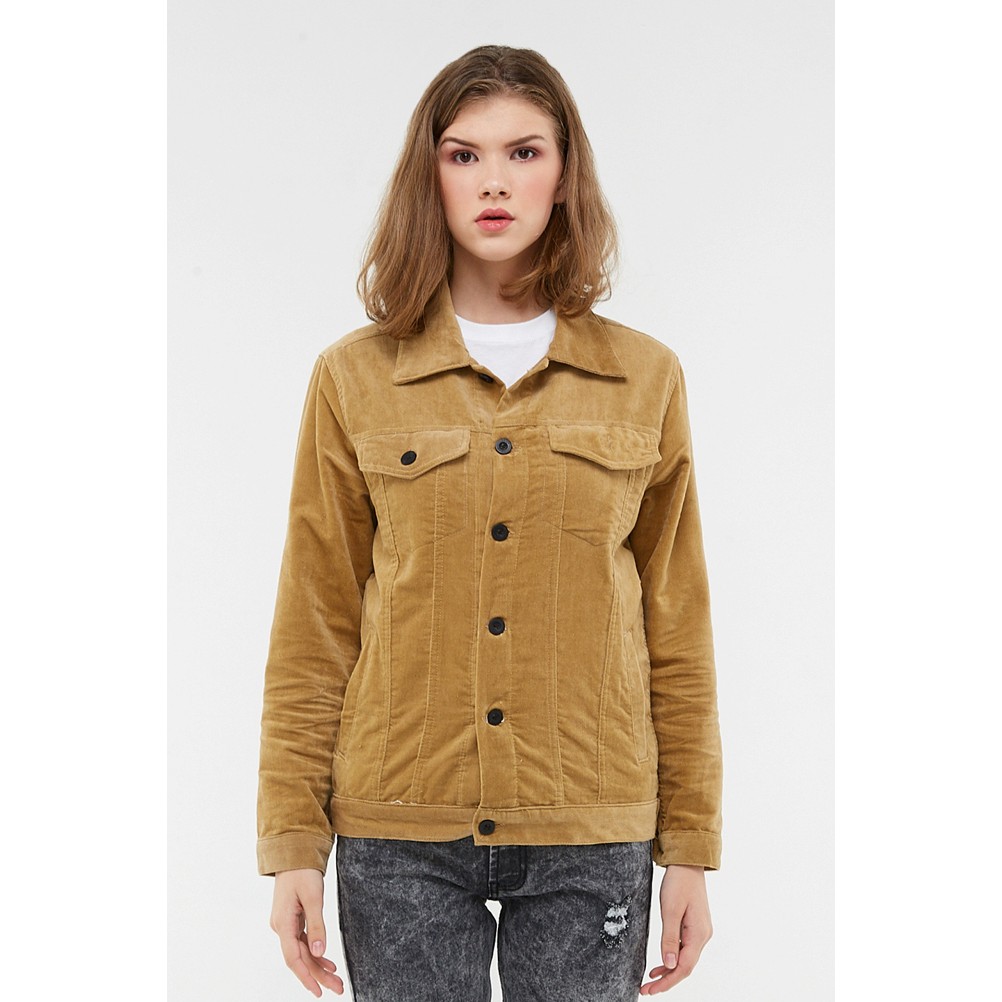 

Erigo Trucker Corduroy Corduroy Benzamina Cream