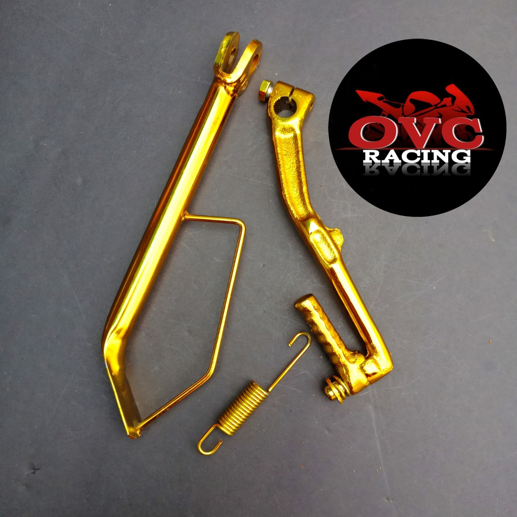 Paket STANDAR SAMPING Plus SELAHAN ENGKOLAN GOLD Ring 17 UNIVERSAL HONDA MATIC BEAT VARIO SCOOPY