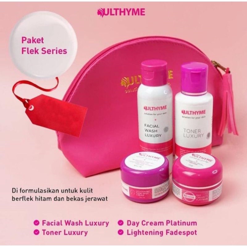 ULTHYME SKINCARE PAKET INSTAWHITE/MELAWHITE/ACNE