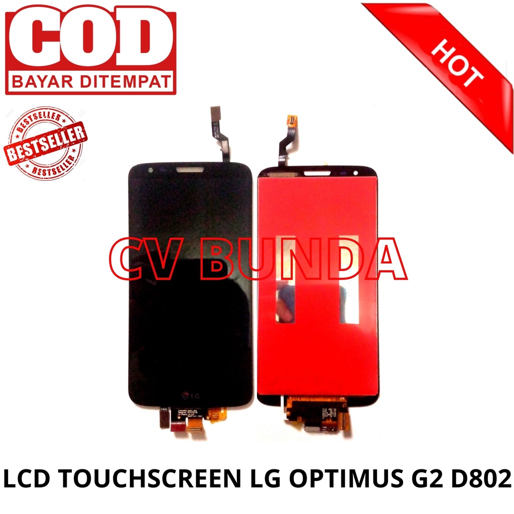 LCD TOUCHSCREEN LG OPTIMUS G2 - LG G2 - D802 KUALITAS ORIGINAL