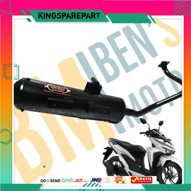 Knalpot Racing Bobokan Honda Vario 150 New / Knalpot Tsugiki Vario 150 New ESP