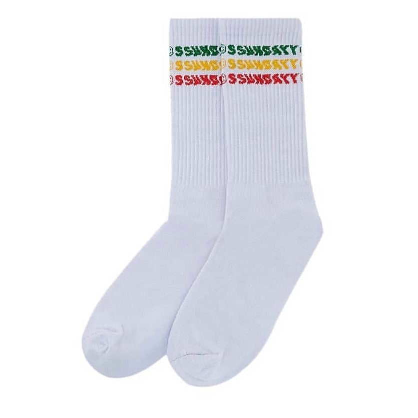 

SundaySundayCo - Kaos Kaki Pria - OldSchool Sock Red