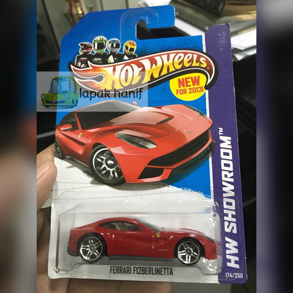 Promo hotwheels hot wheels ferrari f12 berlinetta merah Limited
