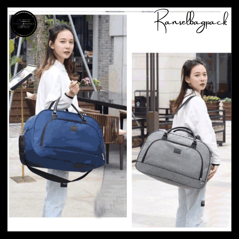 Tas Pakaian Mudik Pulang Kampung Travel Bag Jumbo Model Baru Kekinian Termurah Bagus Besar Import Lokal Original Fashion Stylish Bahu Jinjing  Perempuan Pria Wanita Cewek Cowok