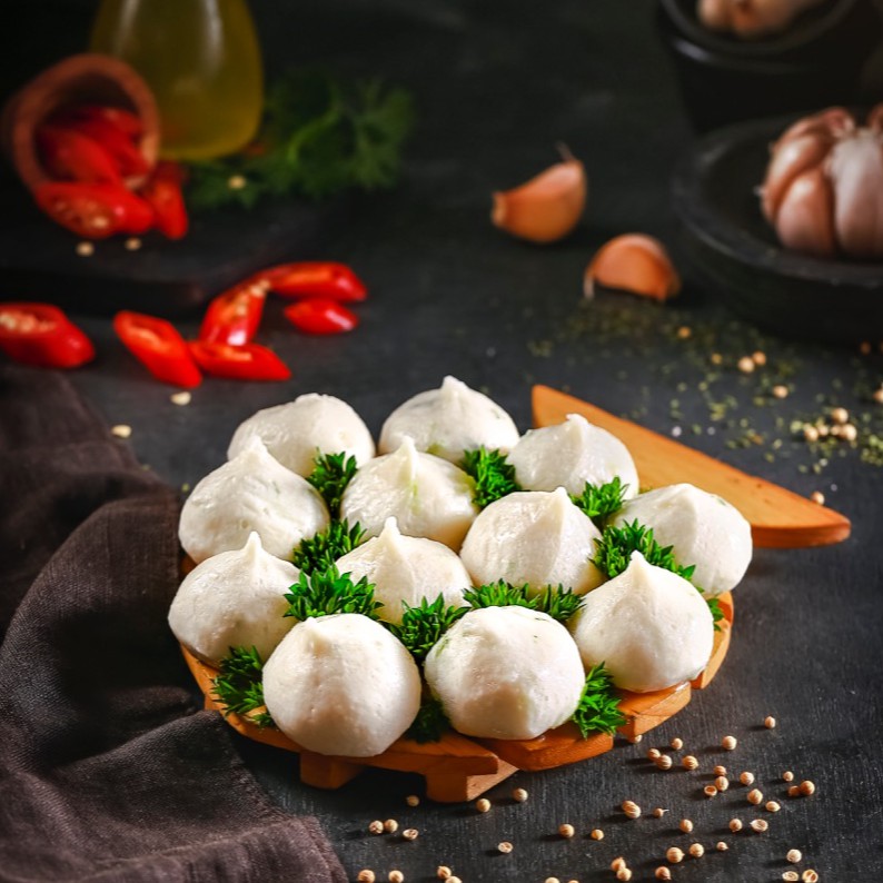 

Bakso Ikan dan udang Isi keju - 500grm