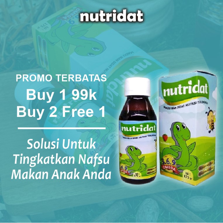 

Madu Herbal Nutridat Untuk Penambah Nafsu Makan & Kesehatan Anak