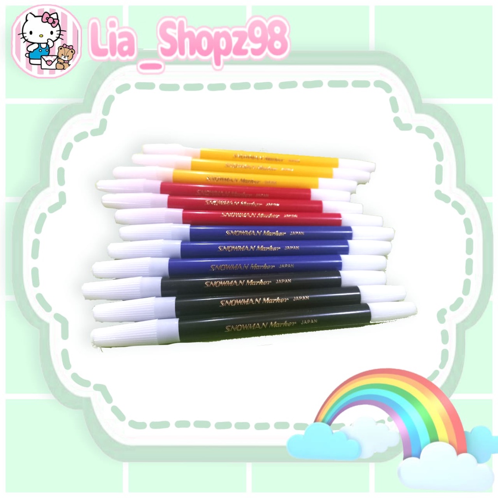 

SPIDOL SNOWMAN MARKER KECIL