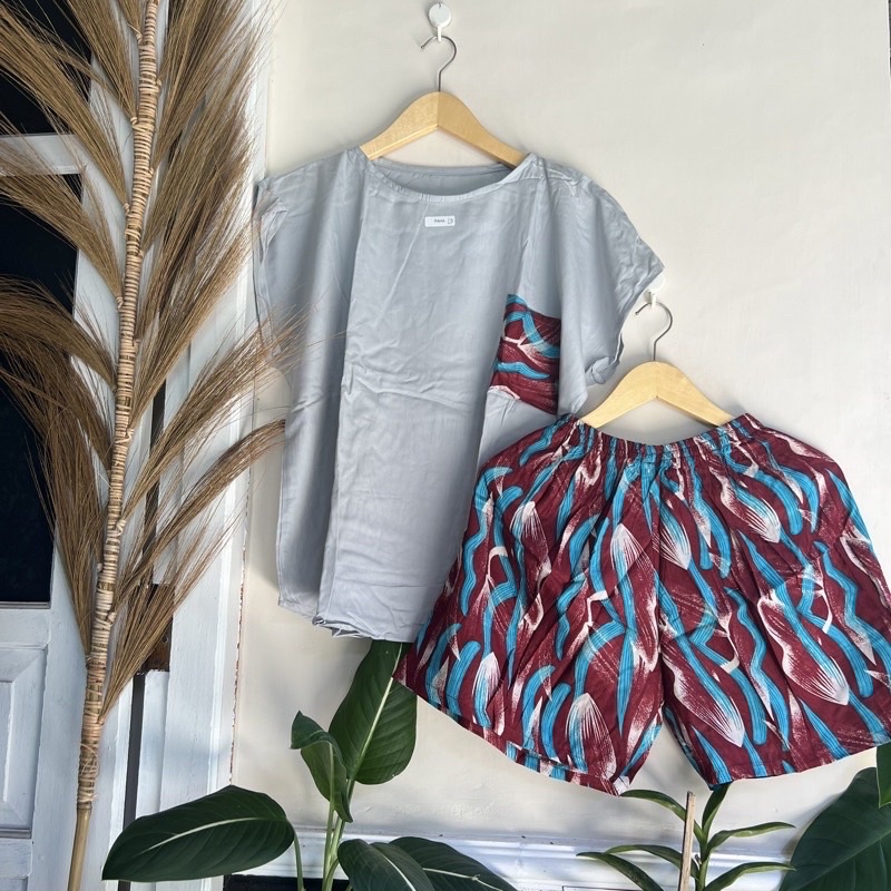 (rayon premium)/ homewear / Piyama dewasa / Baju tidur rayon / babydoll rayon / piyama rayon / set piyama motif / daster rayon / daster / kemeja rayon / set kemeja/ piyama murah/ daster murah-Promo e