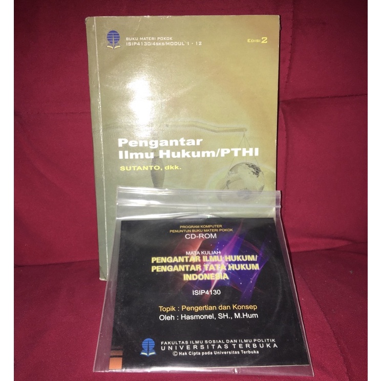 

ISIP4130 Pengantar Hukum/ PTHI + CD