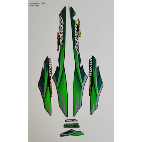 STRIPING ASTREA GRAND 1996 HIJAU