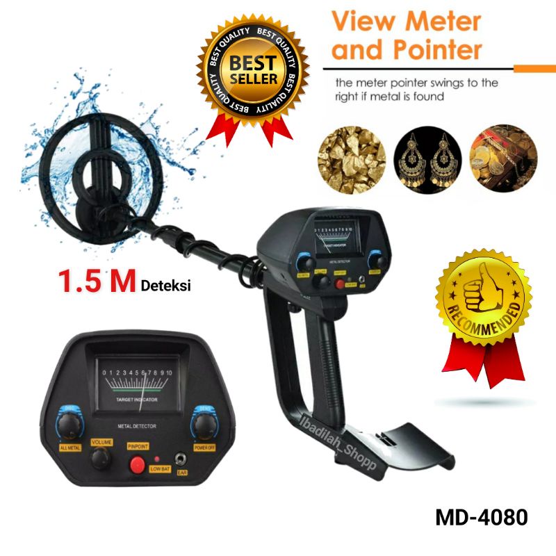 TIANXUN Pendeteksi Logam Metal Gold Silver Detector Finder - MD-4080