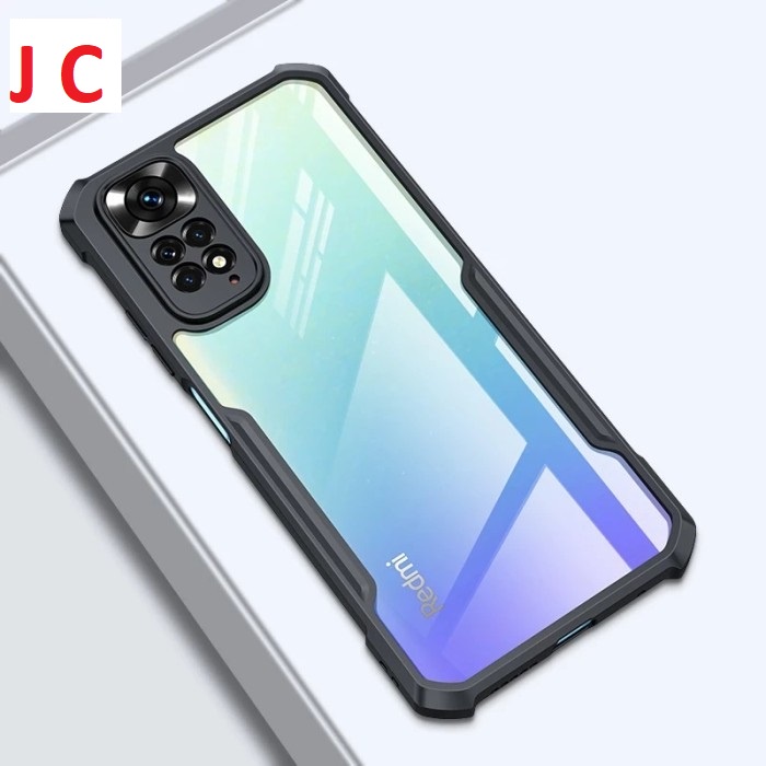 REDMI NOTE 12 12 PRO 5G NOTE 11 NOTE 11 PRO NOTE 11 PRO 5G CASE SHOCKPROOF HARDCASE IPAKY BENIN CLEAR BENING BUMPER HARD CRACK CASING PROTECT CAMERA COVER PELINDUNG KAMERA
