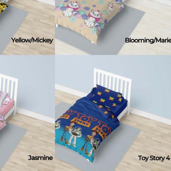 ✧ Sprei California 120x200 Single Size Disney Frozen Mickey Minnie Toy story Snoopy ❈