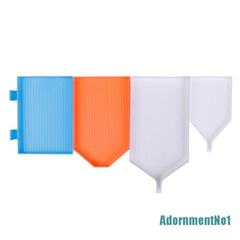 (AdornmentNo1) 4pcs Nampan Plastik Ukuran Besar Untuk Lukisan diamond