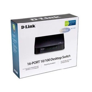 SWITCH HUB D-LINK DES-1016A PLASTIK