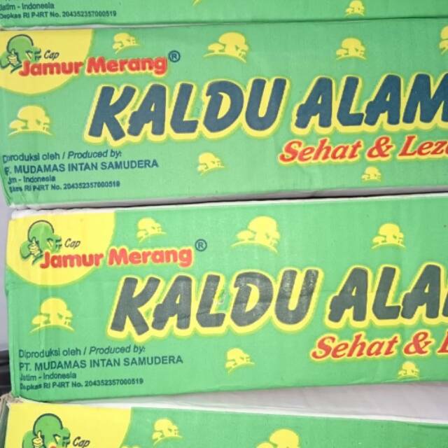 

kaldu alami cap jamur merang dus