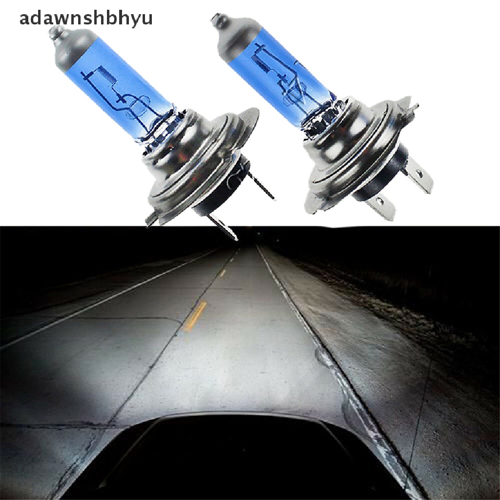 Adawnshbhyu H1 H3 H4 H7 H11 9006 9007 Xenon Gas-Halogen Headlight Cahaya Putih Lampu Bohlam 12V