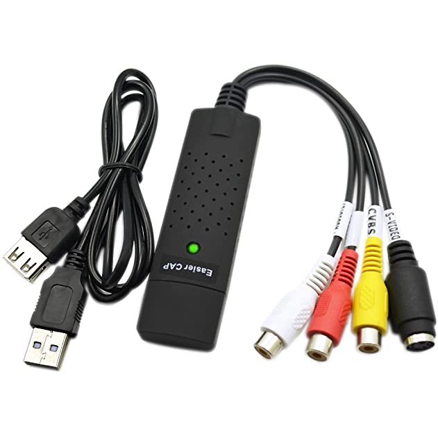 Easycap Easiercap UVC Easy cap Easier Cap Record Display TV PS Parabola + OTG