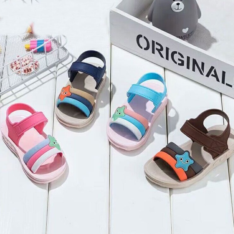 Bundara.id Se-134 Size 21-30 Sendal jelly import cantik anak perempuan
