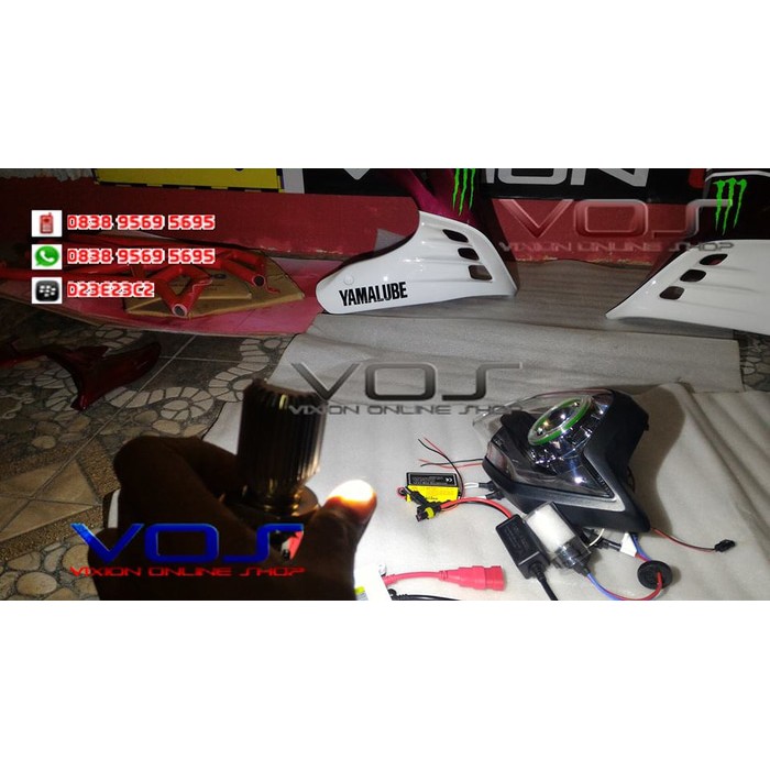 LAMPU LED H4 1 SISI SUPER TERANG