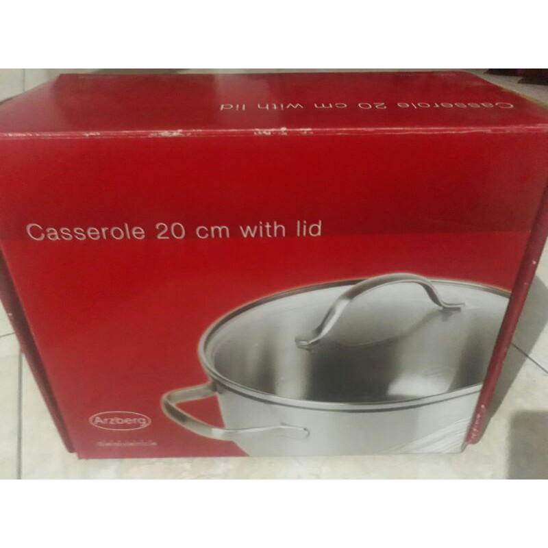 Panci Saji Arzberg Casserole 20cm with lid