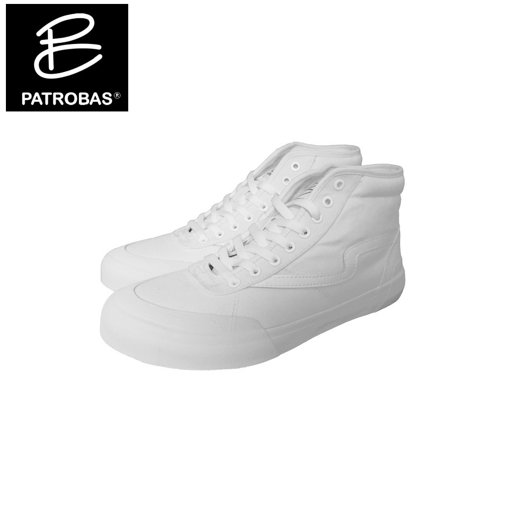 SNEAKERS PRIA ORI SNEAKER PATROBAS ORIGINAL - Sepatu Sneakers Pria Original Ivan High Full White