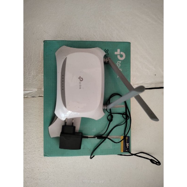 router tp link mr 3420 V5 bekas normal