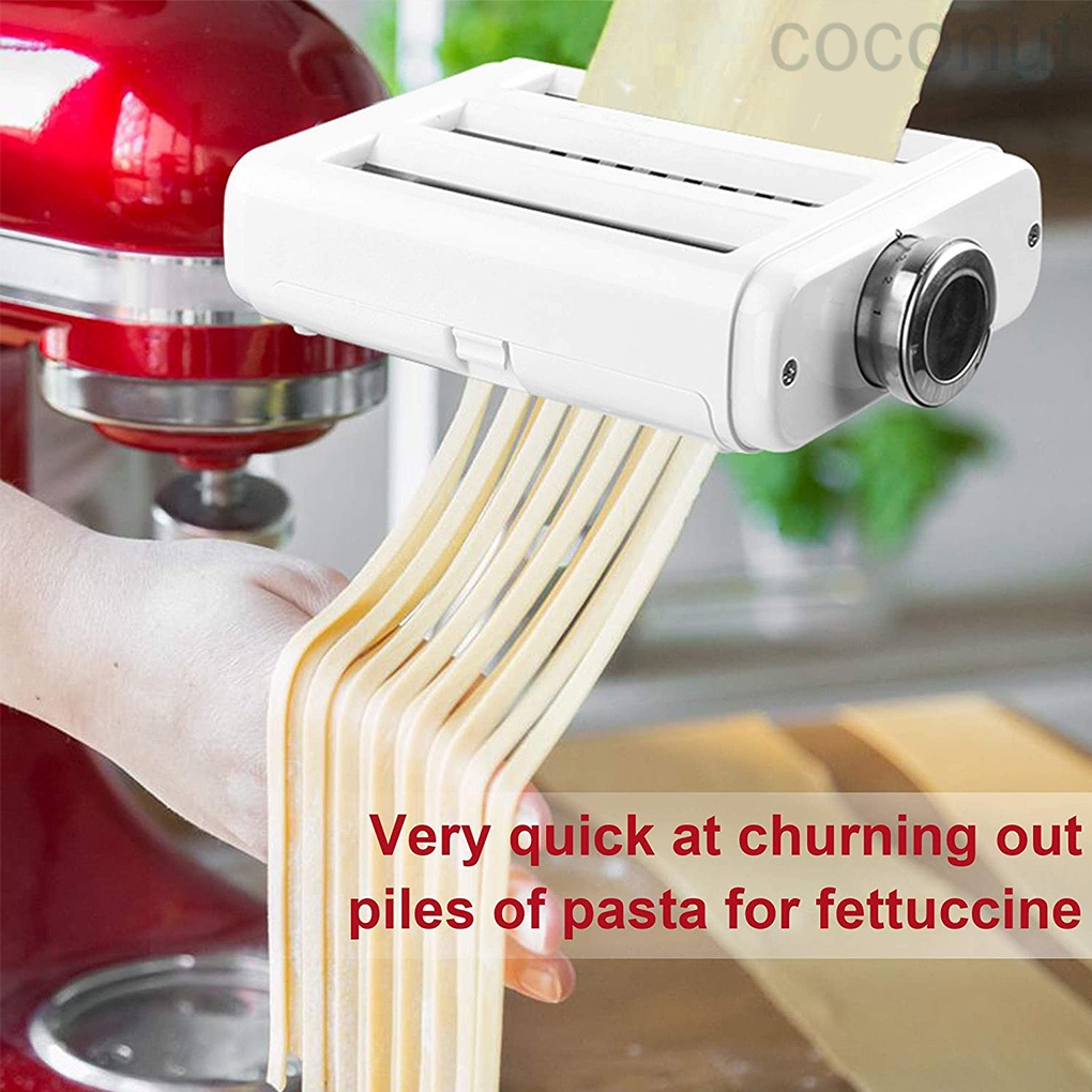 Pasta Maker Attachment 3-in-1 Kitchen Pasta Roller Replacement for KitchenAid Stand Mixer coconut.id