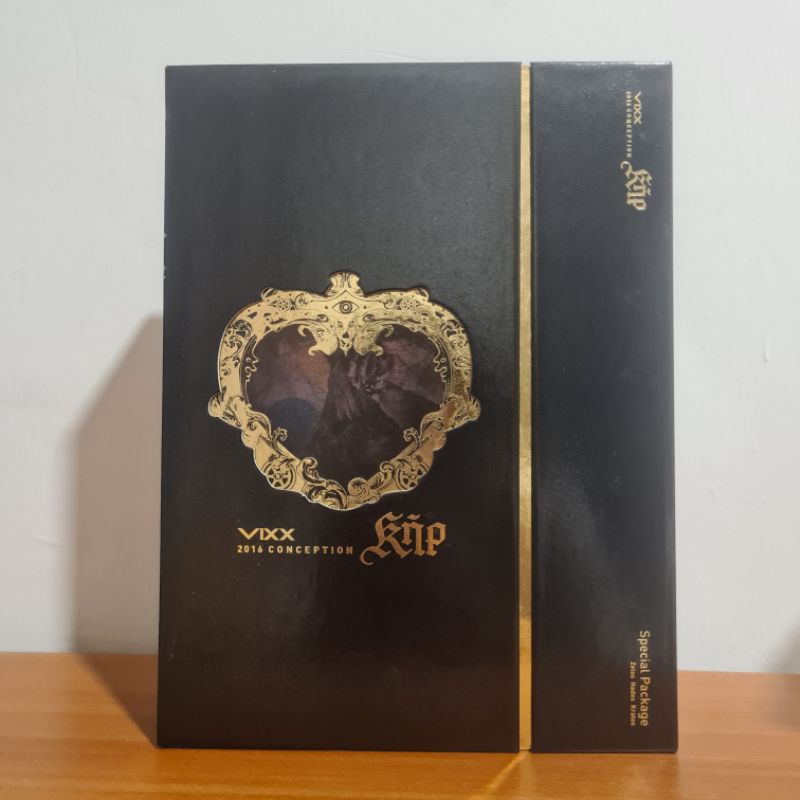 VIXX 2016 CONCEPTION KER DVD SET PRELOVED / SECOND / 2ND