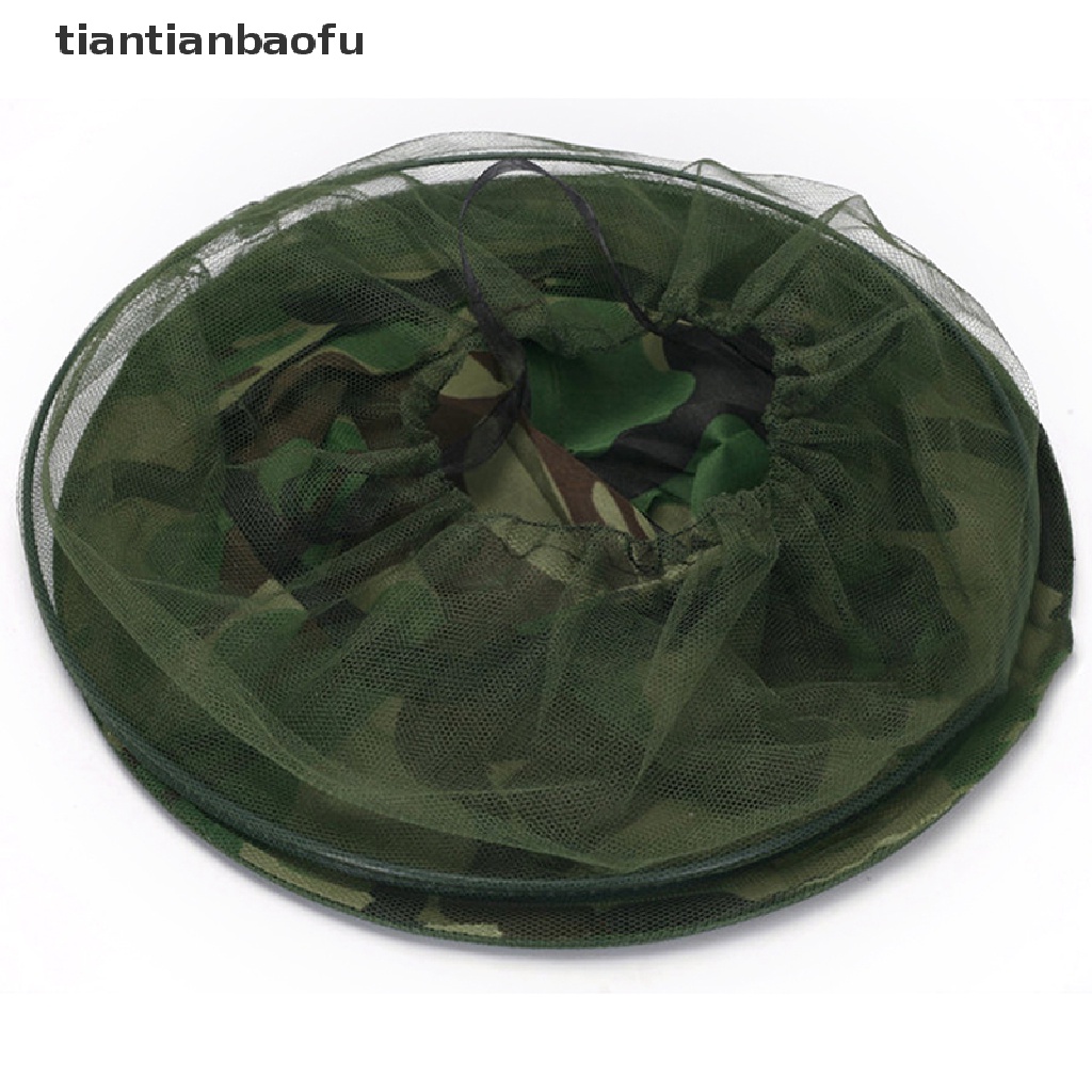 [tiantianbaofu] Worldwide Midge Mosquito Insect Hat Bug Mesh Head Net Face Protector Travel Camping Boutique