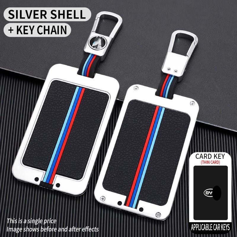 Casing Kunci Mobil Bahan Zinc Alloy Untuk BYD Song Max Yuan S7 Qin 80