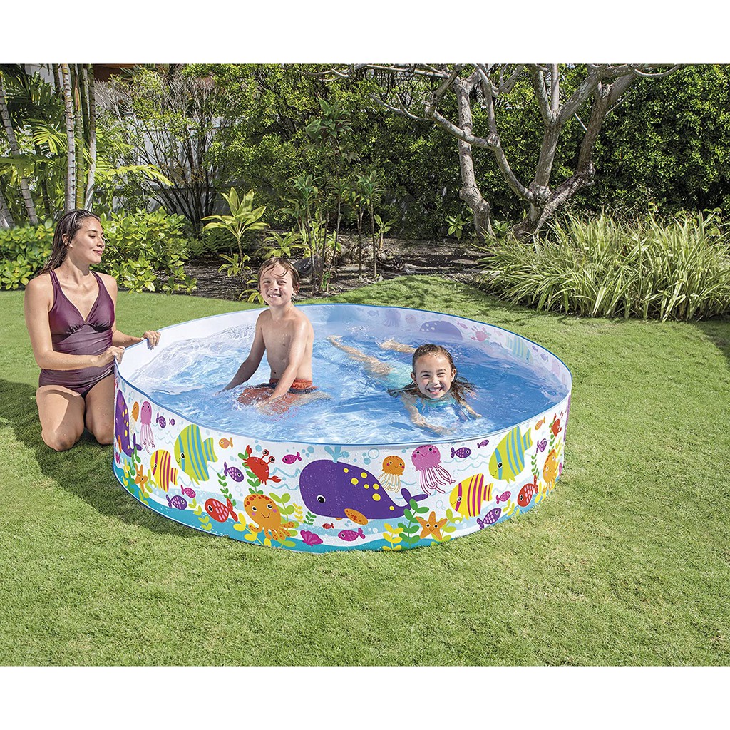 Intex Kolam Renang Ocean Play Snapset Pool 56452