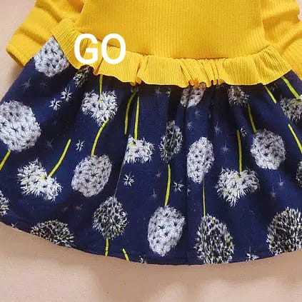 gos DRESS IMPORT SPRING SEASON Baju Dress Anak Perempuan Import