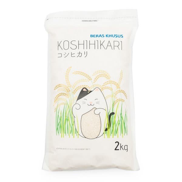 

978EqW Koshihikari Beras Jepang 2Kg WQ0112