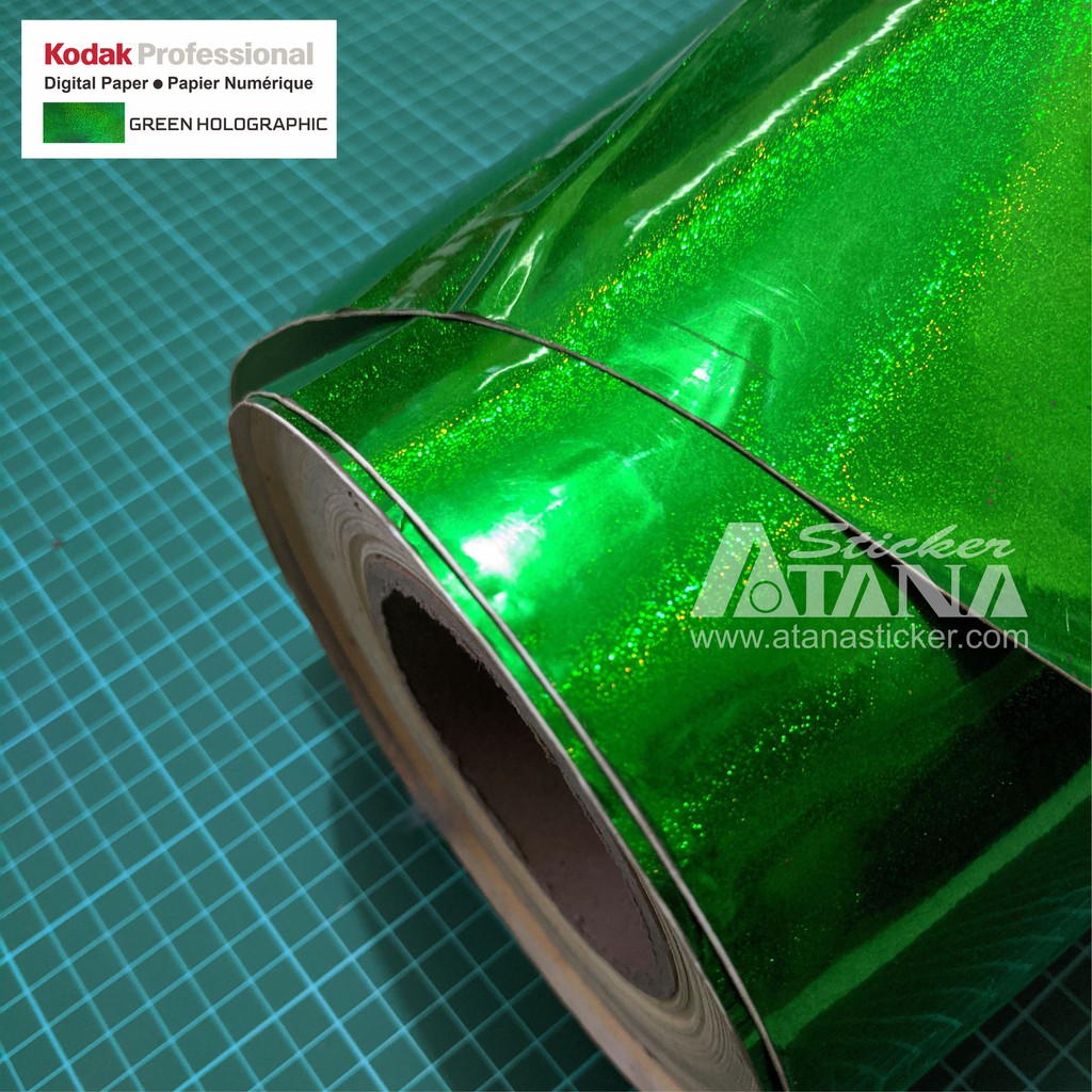 Kodak Professional Skotlet Hologram Bahan Cutting Stiker Print Holographic Pasir Vinyl Decal Glitter