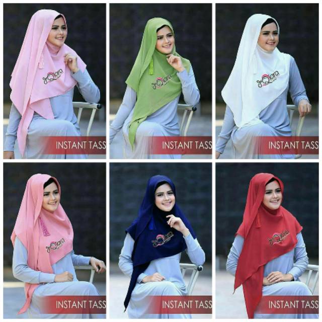 Instan tassel by deqiara hijab