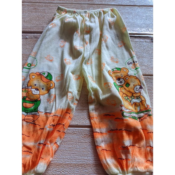 12pcs celana panjang bayi new born murah | celana panjang anak bayi motif| celana bayi warna