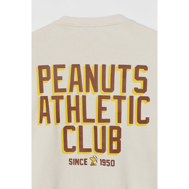 Crewneck H&amp;M Peanuts sweater hnm peanuts sweater