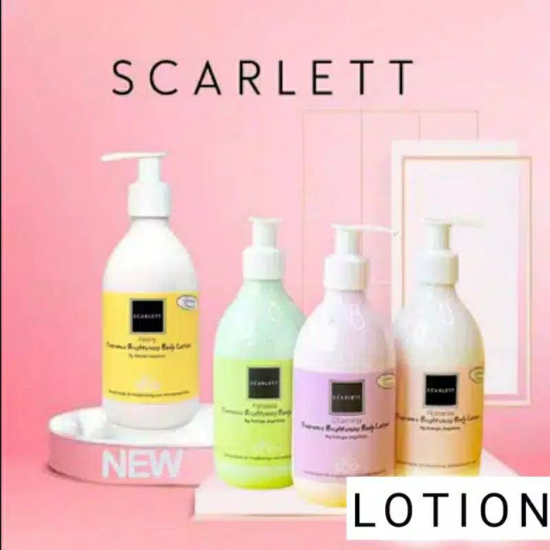 [300ml] Scarlett Fragrance Brightening Body Lotion