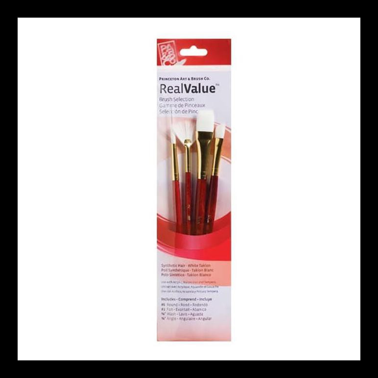 

BANTING HARGA PRINCETON REALVALUE TAKLON BRUSH SETS - SET OF 4 (9120) PERALATAN MELUKIS TERMURAH