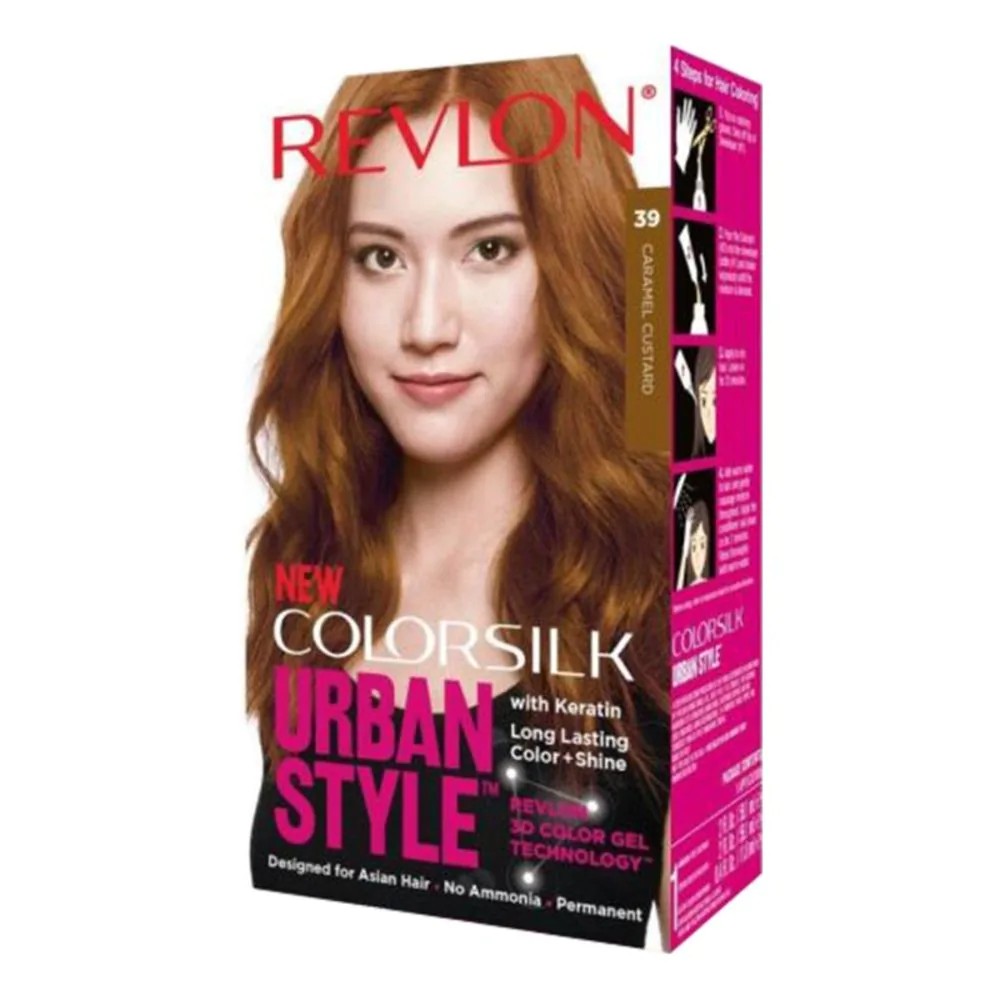 Revlon Hair Color Silk Urban Style 39 Caramel Custard
