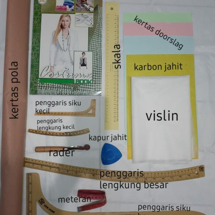 

(TERLARIS) Paket Murah Peralatan Jahit