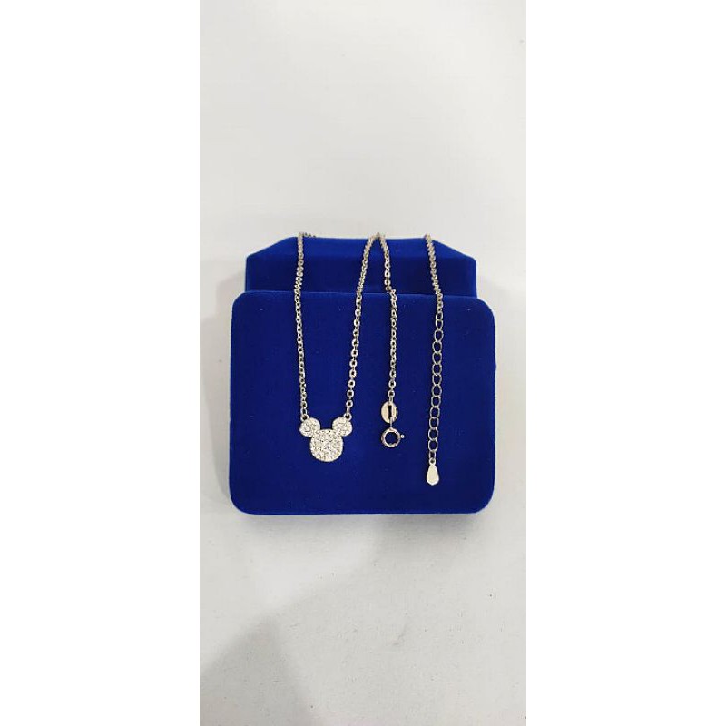 kalung anak koye mickey full mp S925/ perhiasan perak 925 berlapis emas