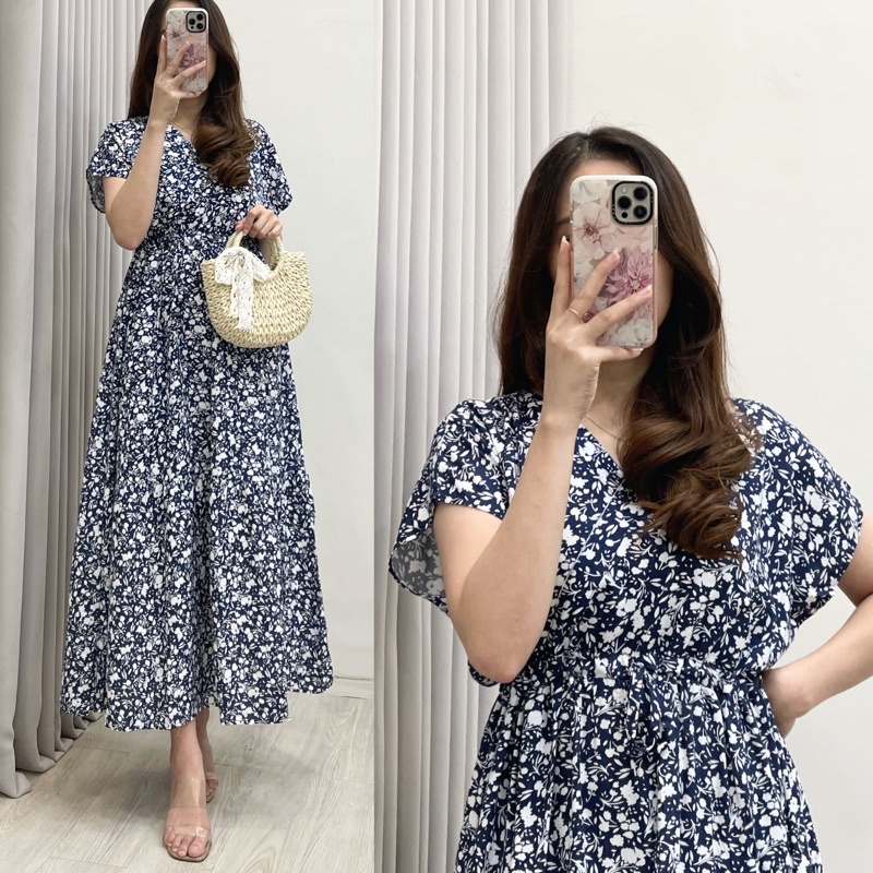 Daster Kimono Serut Homewear By Amariel-KS: Sketch Navy