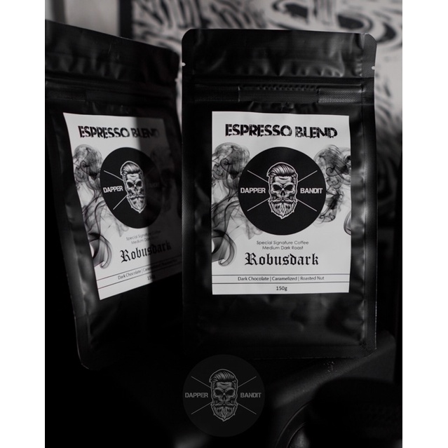 

Dapper Bandit Espresso Blend Coffee Robusdark Pre-workout