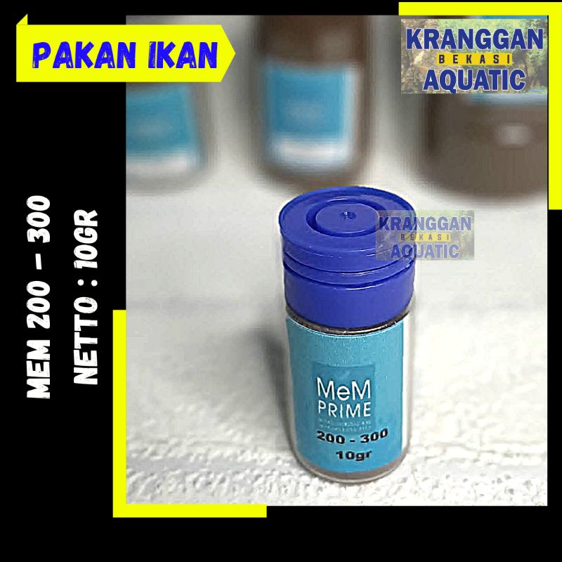 Pelet Mem 200-300 10gr Pakan Ikan